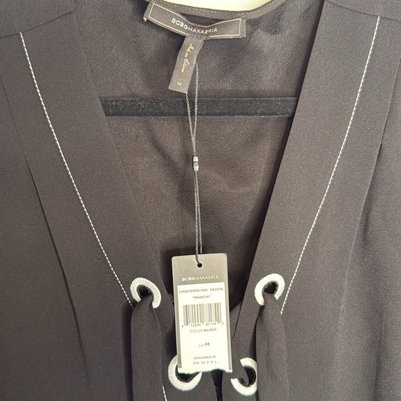 NEW BCBGMAXAZRIA Marcia Sleeveless Blouse - M - Picture 5 of 6